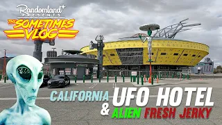 The UFO Hotel is taking shape in California! Inside Alien Fresh Jerky