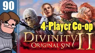 Let's Play Divinity: Original Sin 2 Four Player Co-op Part 90 - Desiccated Undead