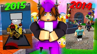 I REACTED to OLD VIDEOS of MM2.. 😂 (Murder Mystery 2) *Funny Moments*