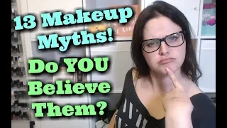 LIVE CHAT: 13 Makeup Myths You Should STOP Believing! Is This For Real?
