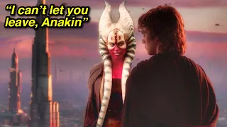 What If Shaak Ti Tried To STOP Anakin Skywalker From Saving Palpatine