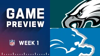 Philadelphia Eagles vs. Detroit Lions Week 1 Preview | 2022 NFL Season