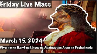 Quiapo Church Live Mass Today March 15, 2024 Friday