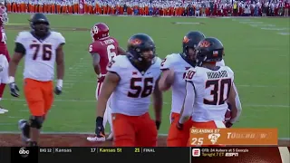 Oklahoma vs. Oklahoma State Football Highlights