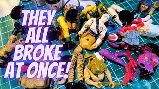 Repairing Vintage Hasbro GI Joe Action Figures!