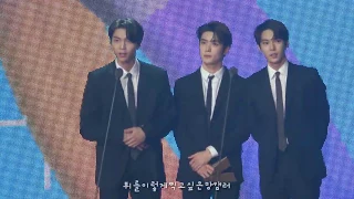 191116 NCT - 쟈니,재현,도영 수상소감 직캠 [VLIVE Awards "V HEARTBEAT"]