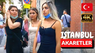 🇹🇷 WALKING TOUR IN ISTANBUL BEŞİKTAŞ AKARETLER [4K60] | HOME TO BEST CAFES, CHOCOLATERIES AND BARS |