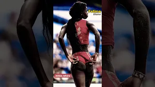 Fatima Diame 🖤 Black Tiger Long Jump 💋🔥 #shorts #fatima #youtube