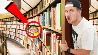 EXTREME HIDE N SEEK IN MEGA LIBRARY!