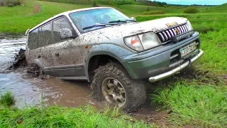 ЖЕСТОКИЙ МАРШРУТ. TOYOTA Prado & MERCEDES G-Class & NISSAN Patrol & Нива. OFF-ROAD