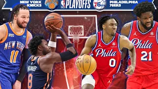 Knicks vs 76ers: Why nothing mattered until the final second of the closest possible NBA playoff #yt