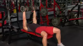 How to Do a Flat Dumbbell Press