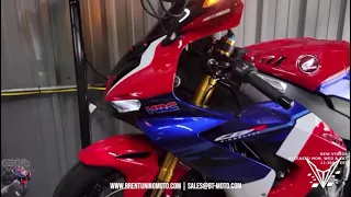 2021 Honda CBR1000RR-R SP, BT Moto Ecu Flash with BT Moto velocity stacks installed. 200+ whp