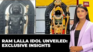 Ram Mandir's Ram Lalla Idol Revealed: Exclusive Coverage on India Today | Ram Mandir News