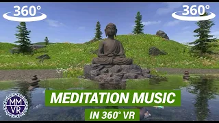 Mediation Music in VR 360 - Calming Music - Relaxing Music For YouTube VR