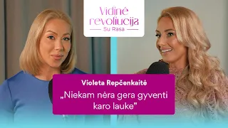 Trejas skyrybas patyrusi V.Repčenkaitė: „Niekam nėra gera gyventi karo lauke“ | VIDINĖ REVOLIUCIJA