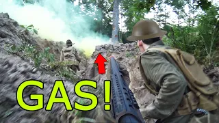WW1 Airsoft with MUSTARD GAS! (Meuse-Argonne Offensive)