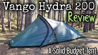 Vango Hydra 200 tent review | A good budget wild Camping tent for Camping in strong winds