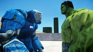 HULK VS IRON MAN (Mark XXXVIII Igor)