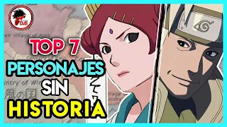 Naruto: Top 7 Personajes SIN HISTORIA pero que DEBIERON TENER en Naruto Shippuden