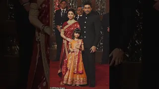 || #Abhishek Bachchan || and || wife || Aishwarya || daughter || aradhya Bachchan || #shorts #viral