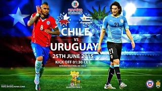 Чили - Уругвай 1-0  [FIFA 15] 1/4 финала Кубка Америки 2015