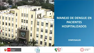 MANEJO DE DENGUE EN PACIENTES HOSPITALIZADOS