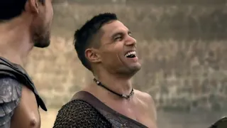 Manowar - Warrior of the World Spartacus Y Crixus vs Theokles