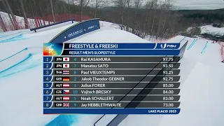 News Day 6  Freestyle Skiing - Men's Freeski Slopestyle - Final #LakePlacid2023