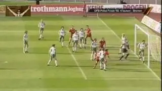 Kaiserslautern - Werder Bremen 3:2 (1990 DFB-Pokal-Finale)