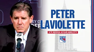 NYR at CAR: Peter Laviolette Postgame Media Availability | May 9, 2024