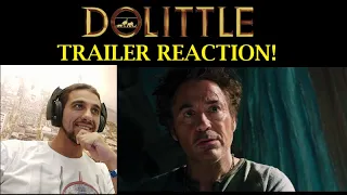 Dr DOLITTLE-  Official Trailer Reaction & Thoughts.