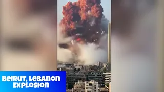 Malakas na Pagsabog sa Beirut, Lebanon😢 (Explosion in Beirut, Lebanon- 04 Aug. 2020)