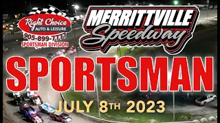 🏁 Merrittville Speedway 7/08/23  SPORTSMAN - 25 LAP FEATURE RACE