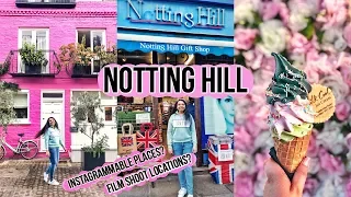 Exploring Notting Hill! GUIDE, Instagrammable places, Film Locations and more!🏩