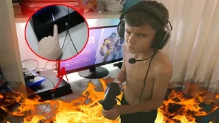 COMO IRRITAR UM JOGADOR DE FORTNITE - TROLLEI O MEU IRMÃO