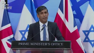 UK's Sunak Tells Israel’s Netanyahu ‘We Want You to Win’