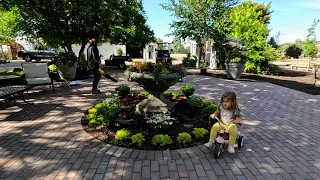 Transforming an Old Cracked Fountain into a Beautiful Plant Container! 😍 // Garden Answer