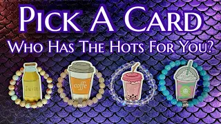 "WHO HAS THE HOTS FOR YOU? WHY?" +Details/Charms/Names 🔮 Pick A Card Tarot Love Reading