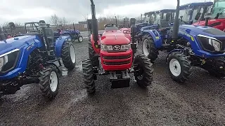 Обираємо трактор на 40 к с  від офіційного імпортера Міні Агро
