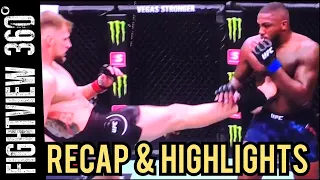 UFC 254: Belly KICK KO! Volkov vs Harris Post Fight RECAP & Highlights - Overeem Makes Sense?