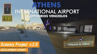 Athens Intl. Airport (LGAV) Scenery Project | v.2.0 MEGA Update | MS Flight Simulator 2020
