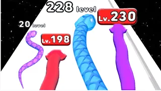 Colorful Snake - Color Math Game (All Lvls 17-27) Max Level