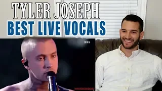 SINGING TEACHER reacts to TYLER JOSEPH'S best LIVE VOCALS