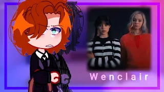 •| Diretoras da Escola do Bem e Do Mal e Nunca Mais reagindo a Wandinha e Enid |• gacha club 🇧🇷/🇪🇸