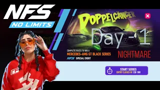 SE - DOPPELGANGER | Day - 1 [ NIGHTMARE ] | MERCEDES-AMG GT Black Series | NFS NO LIMITS GAMEPLAY