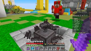 Minecraft Bedwars but with netherite generators...