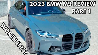 Is the 2023 BMW M3 a better option than a CT4v Blackwing? M3 Review part 1