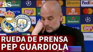 REAL MADRID 3 - MANCHESTER CITY 1 (6-5) | Rueda de prensa de PEP GUARDIOLA | Diario AS