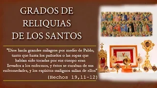 Grados De Reliquias De Los Santos - ☕ Café Católico - Padre Arturo Cornejo ✔️
